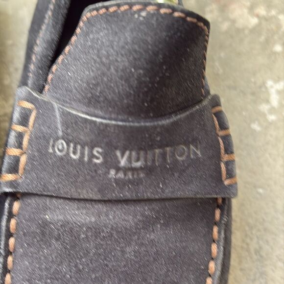 Louis Vuitton suede moccasin, driving shoes - Picture 9 of 9